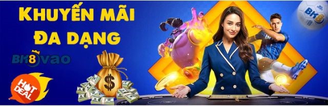Khuyến mãi đa dạng hấp dẫn
