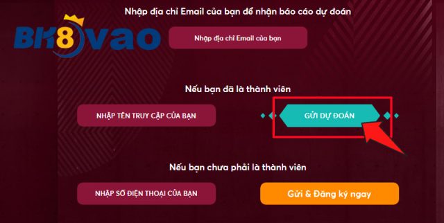 Gửi dự đoán