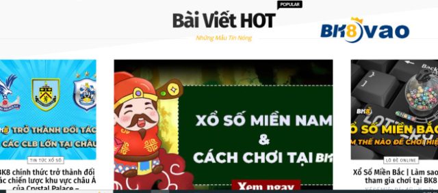 Giới thiệu về nhà cái xosobk8.