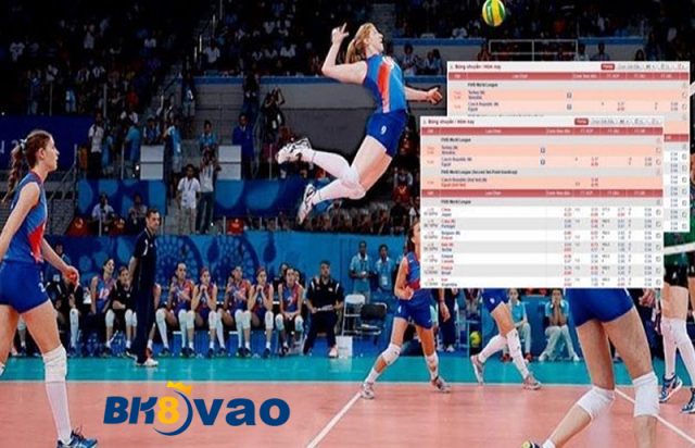 Các loại kèo bóng chuyền
