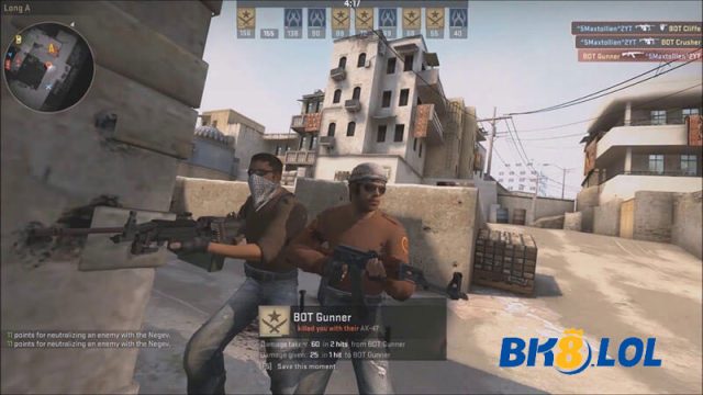 Các kèo cược thường gặp CS:GO BK8