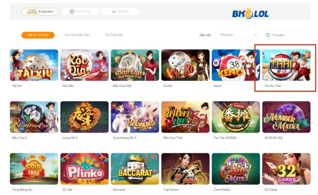 Cách bước chi tiết tham gia Tài Xỉu Thái BK8