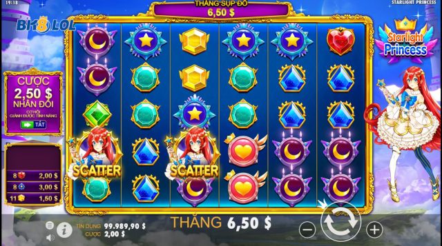 Luật chơi Starlight Princess cơ bản