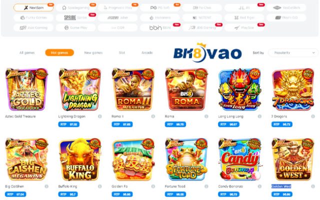 Các bước tham gia Nextspin tại Bk8